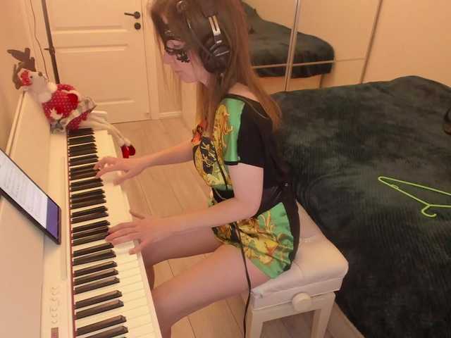 Emitiranje snimki zaslona PianoGirl