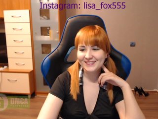 Fotografije YOUR-FOX Hi, I'm Lisa. Lets play roulette or dice with me, you will like it! Control my lovense 300 sec for 111 tk